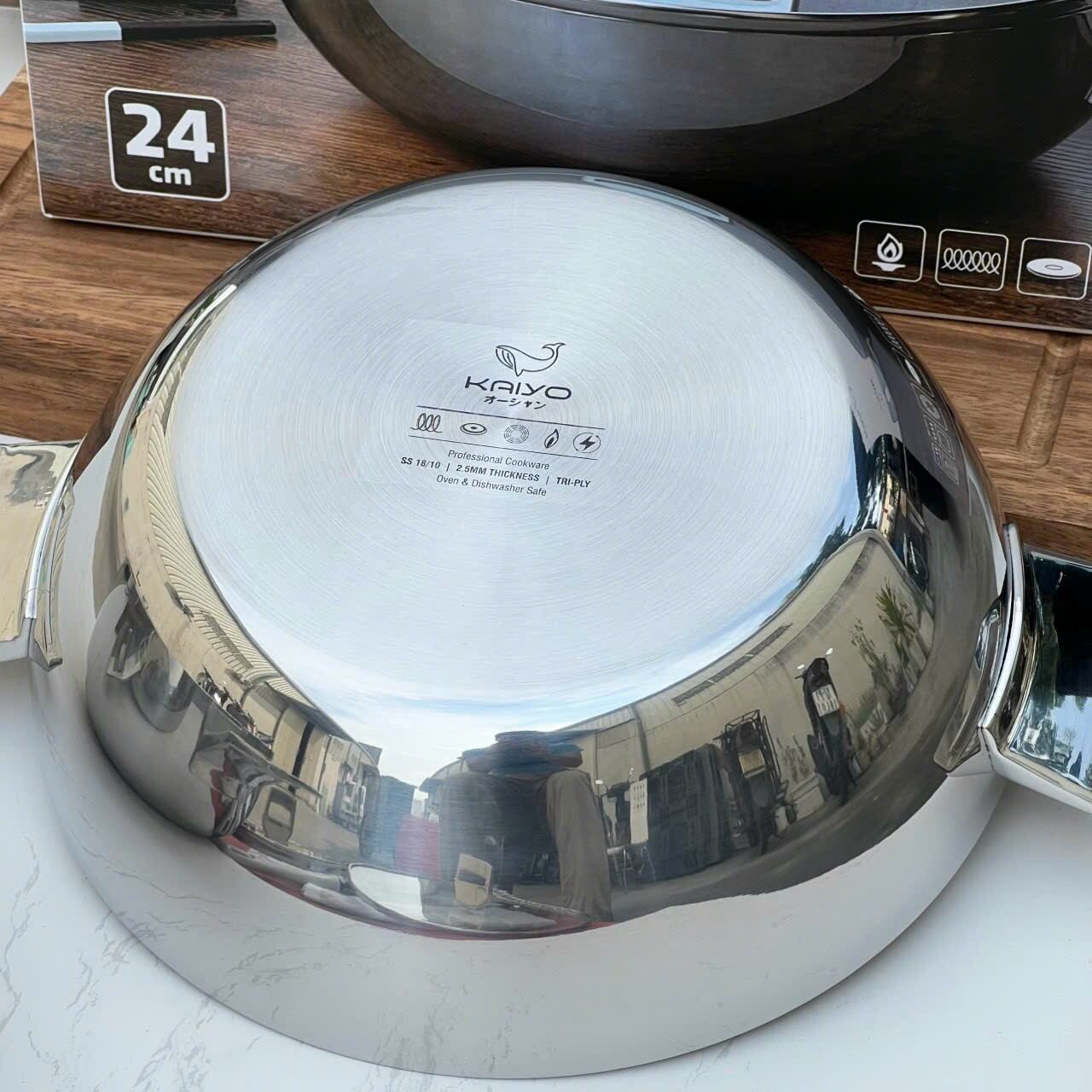 CHẢO INOX KAIYO
