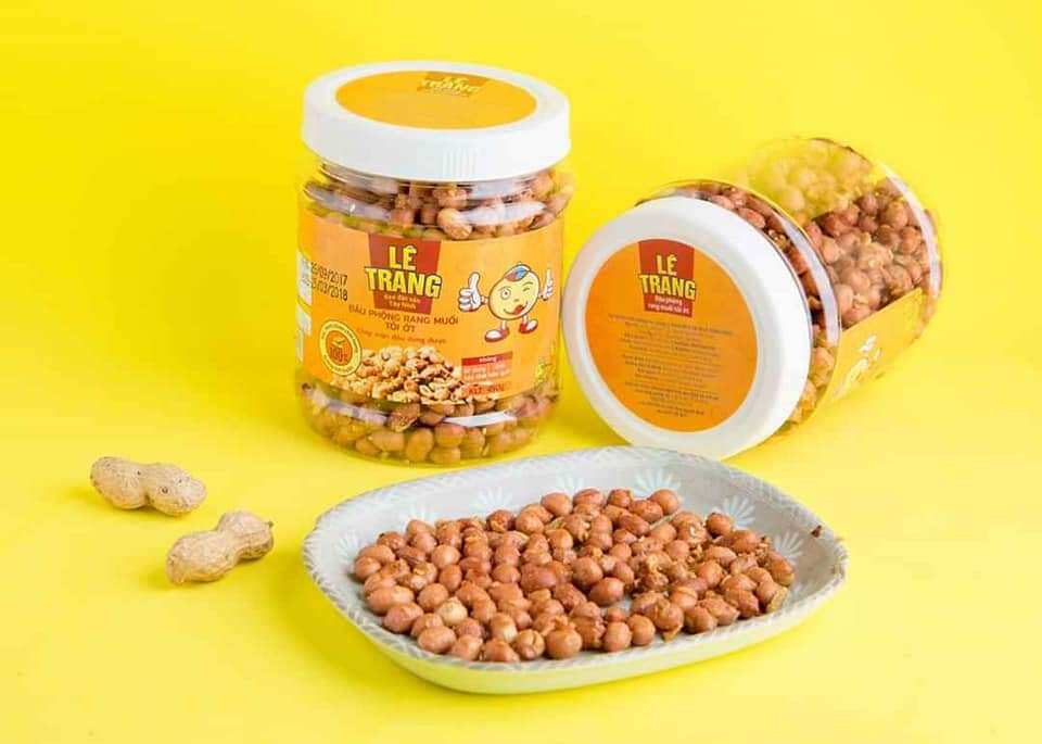 Đậu phộng rang muối tỏi ớt Lê Trang