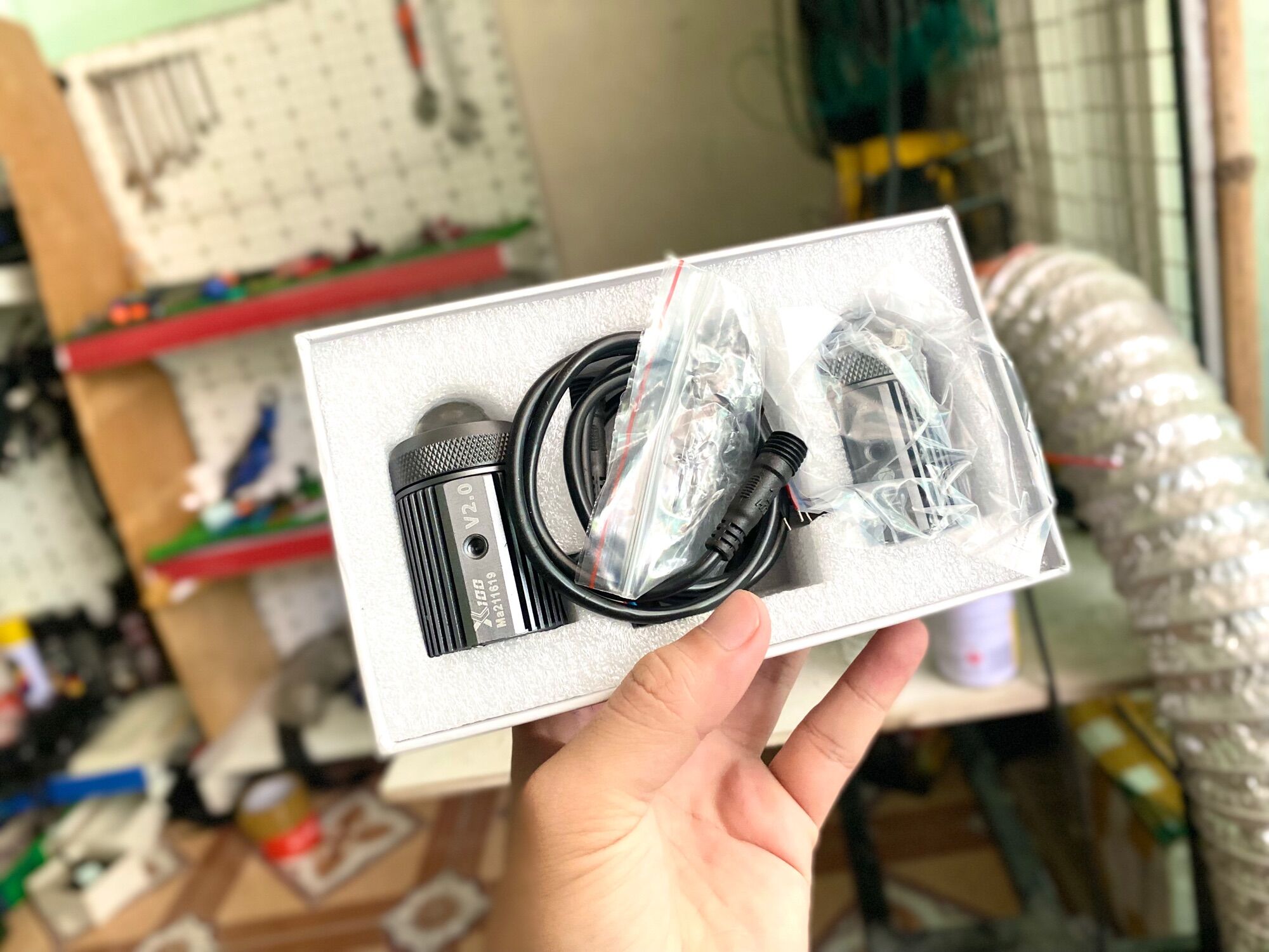 Đèn Trợ Sáng Bi Cầu Mini Kenzo X100 V3.0