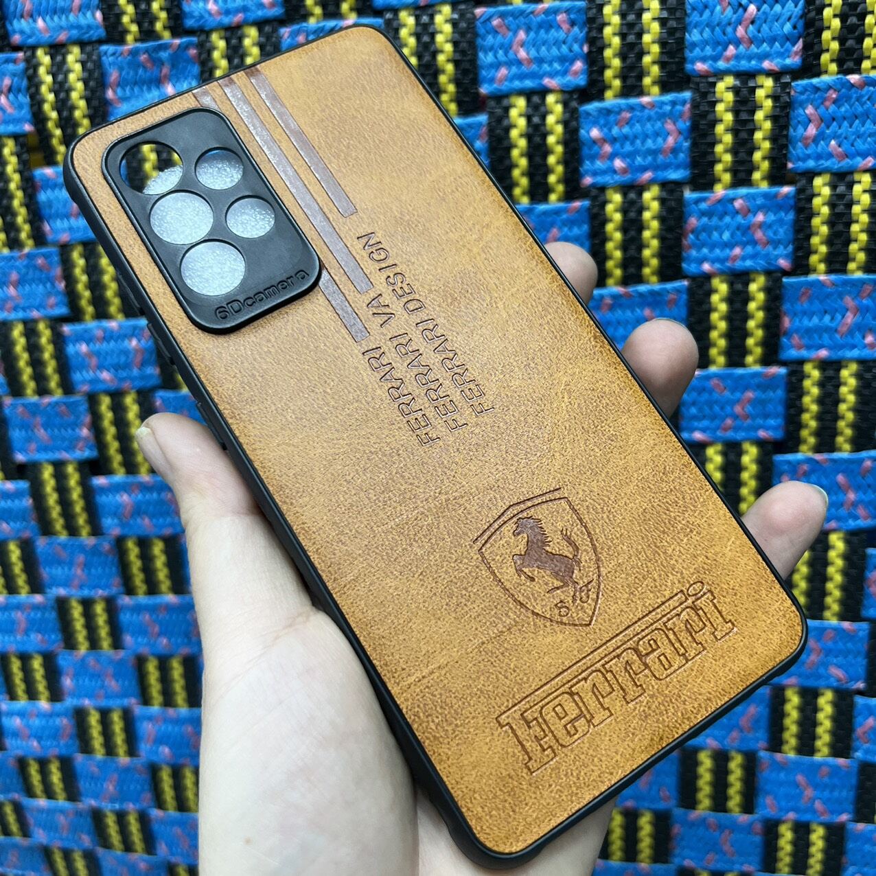 Case ốp lưng Samsung A52 dẻo kiểu da mềm mịn ôm máy