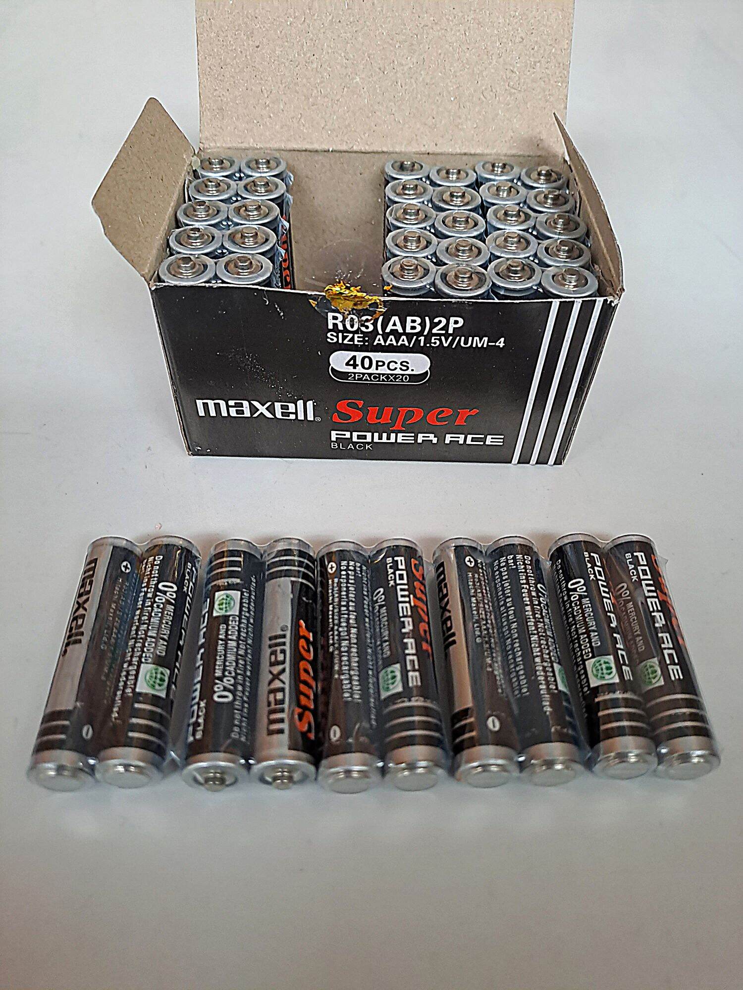 Combo 10 viên pin tiểu Maxell AAA