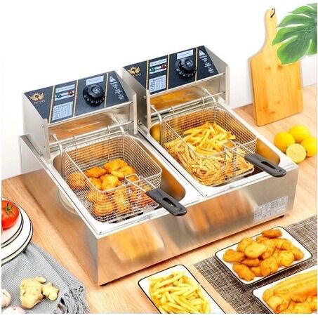 Bếp chiên nhúng điện chiên rán khoai tây