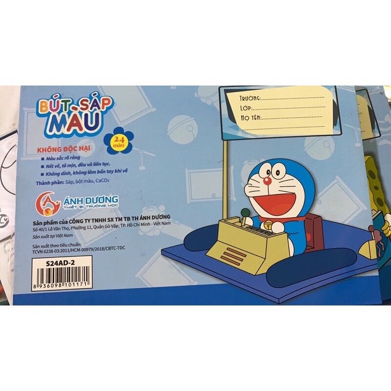 Bút sáp màu Ánh Dương (24màu) S24AD-2