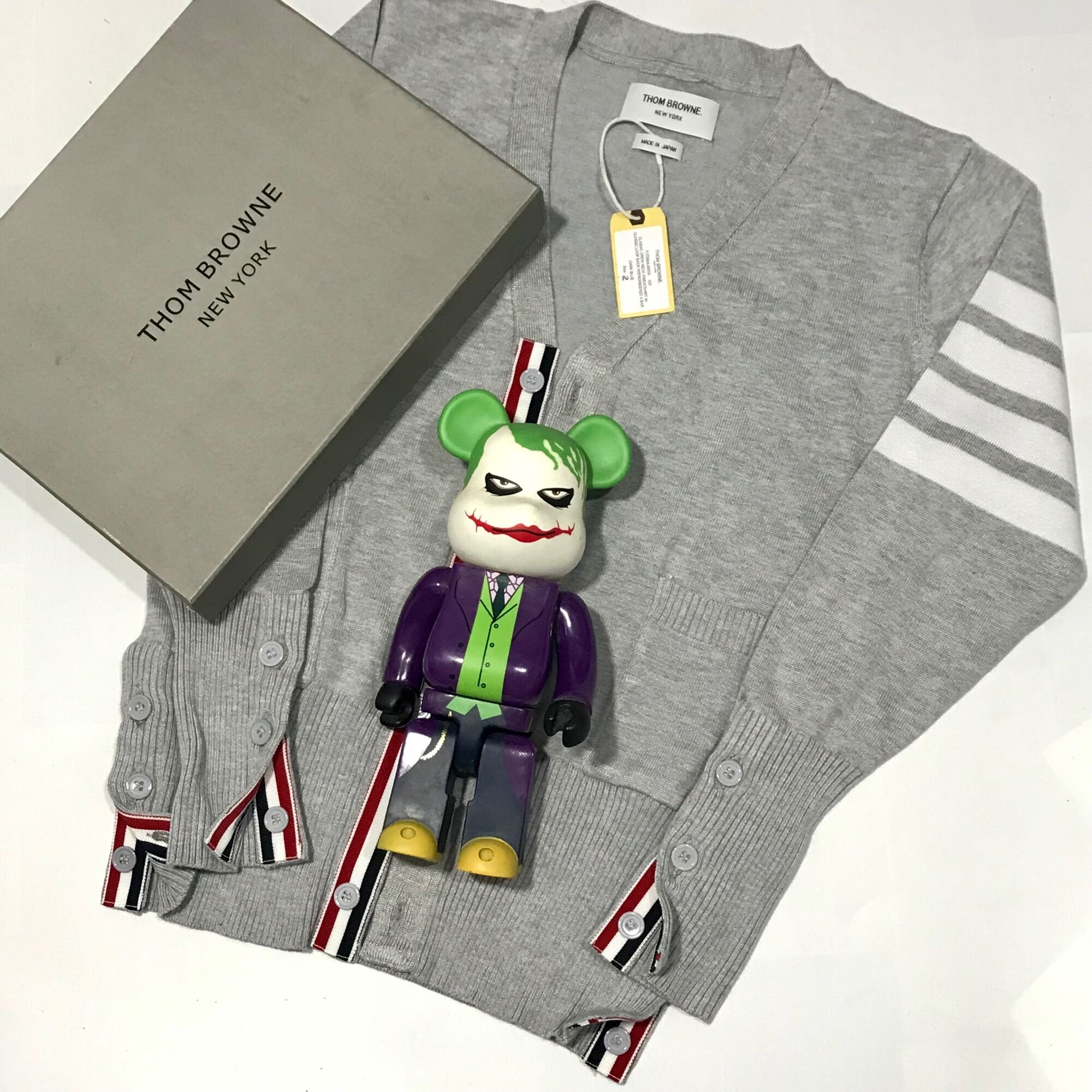 Áo khoác len cardigan Thom brow cao cấp loại 1