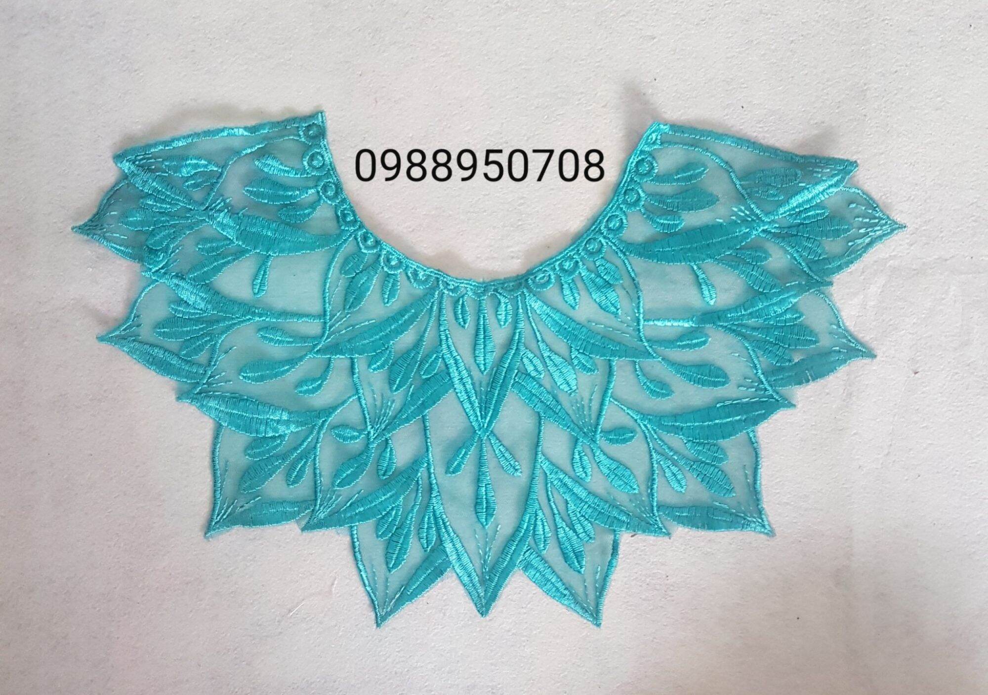 CỔ REN MAY ÁO KIỂU