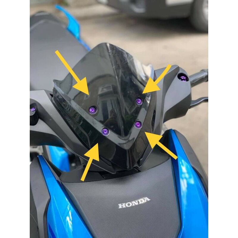 Bộ 4 Ốc titan Gr5 Gắn Mão Winner X