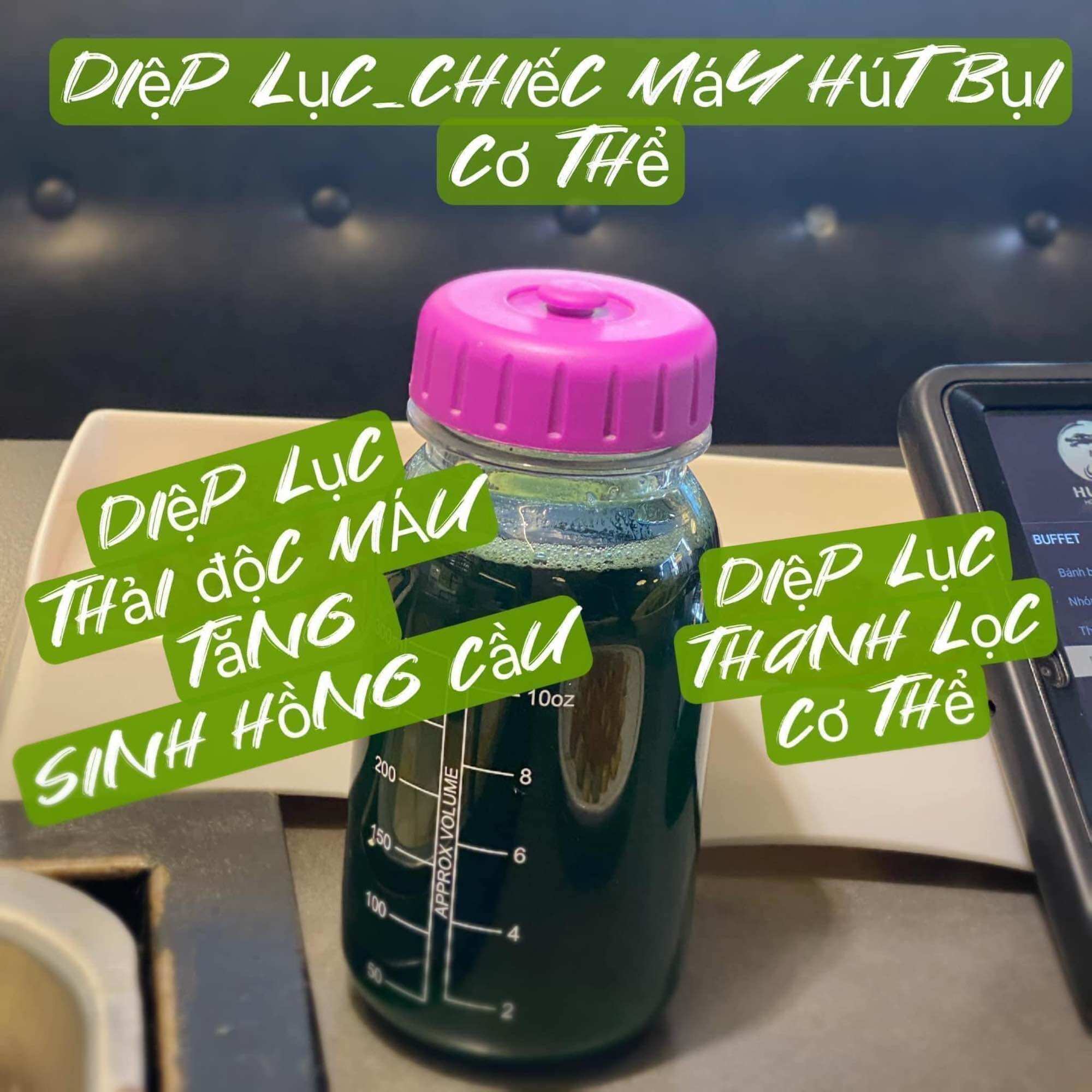 Diệp lục uni - Bột diệp lục - King Uni
