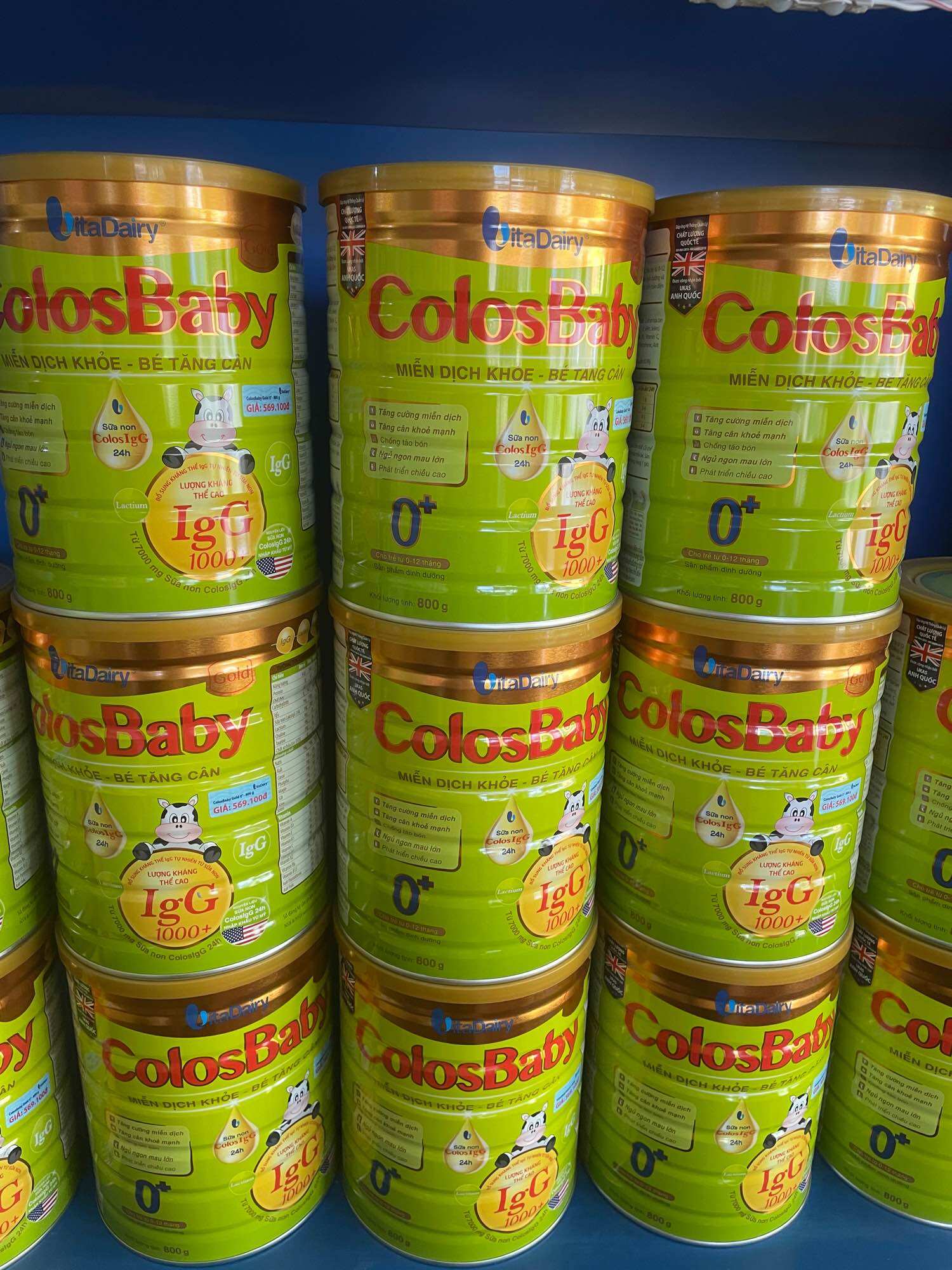 Colosbaby gold 0+ (800g).Date 2025