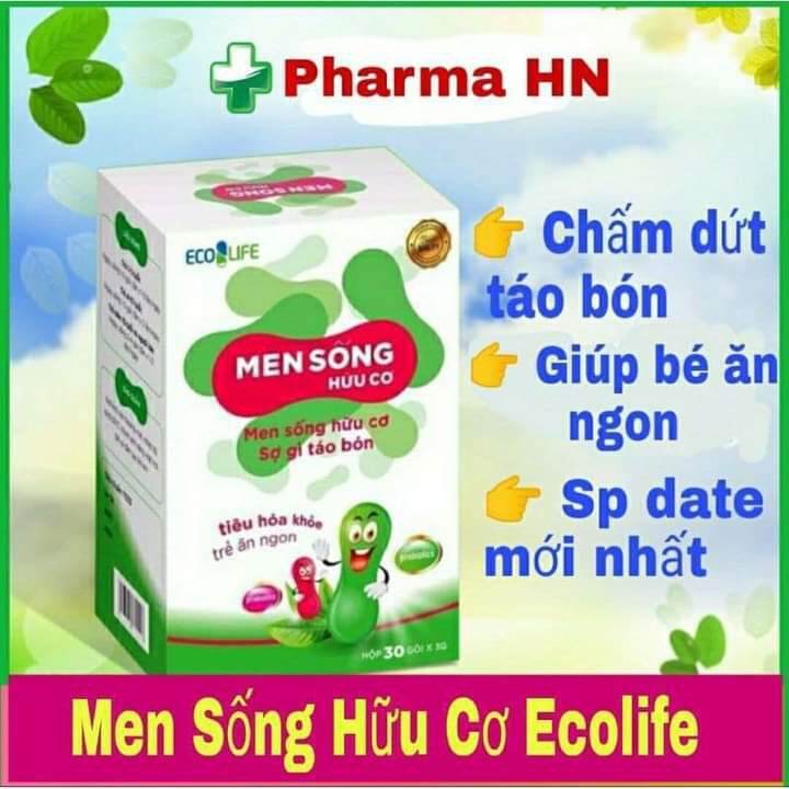 Combo Men sống hữu cơ và sữa non pháp