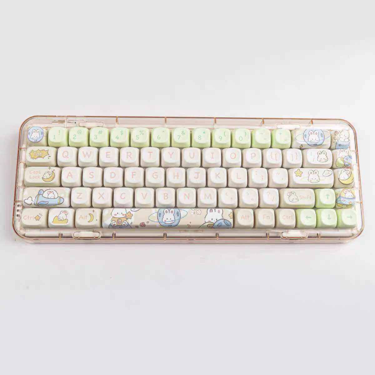 Keycap MOA Space Cat MOA Profile PBT Dyesub bàn phím cơ - Polabe Store