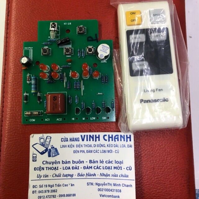 Bộ mạch quạt chinghai vào khiển panasonicc
