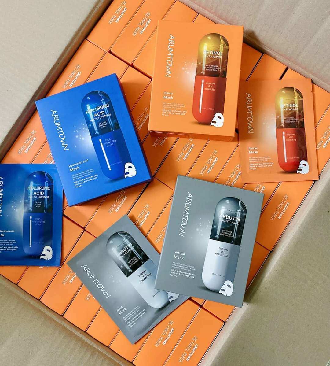 Mặt Nạ Cấp Ẩm Dưỡng Sáng Da Arumtown Hàn Quốc