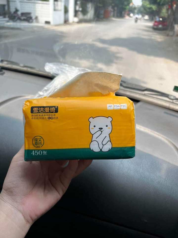 1 thùng giấy ăn gấu trúc 30 gói