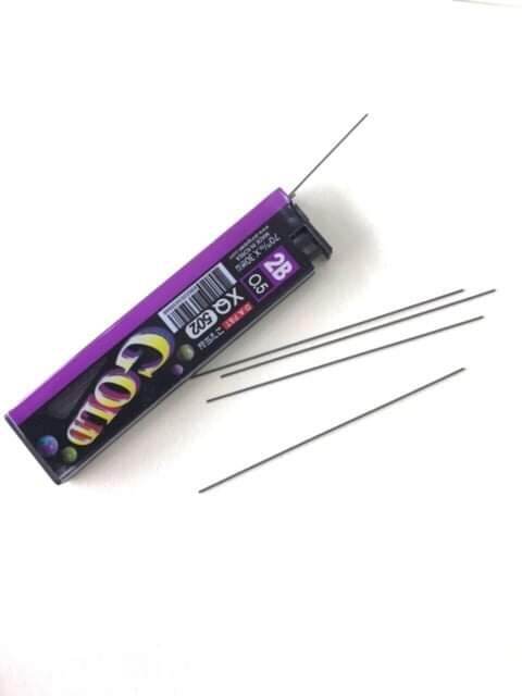 RUỘT BÚT CHÌ GOLD 2B 0.5MM