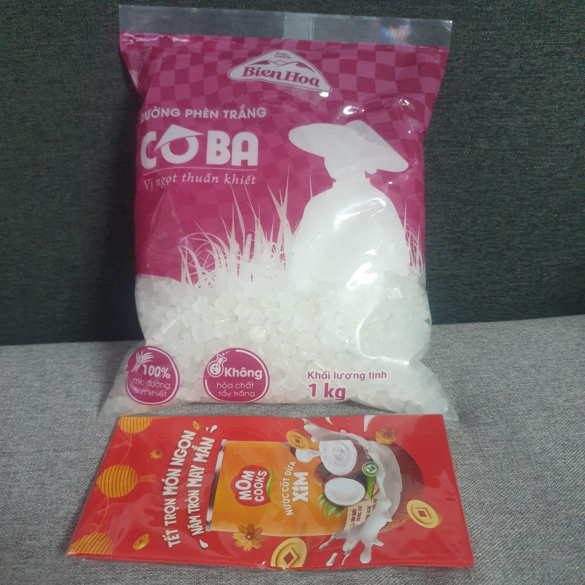 Đường phèn Biên Hòa Cô Ba loại 1kg