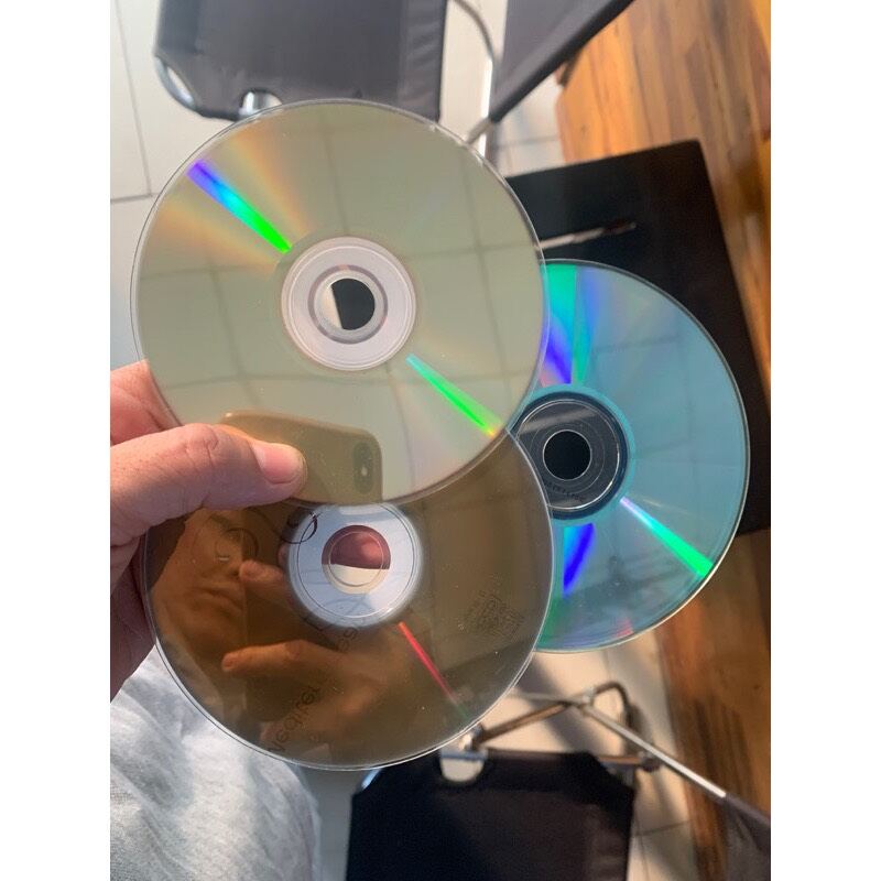  Đĩa CD cũ trang trí,trưng bài. kích thước 12cm 