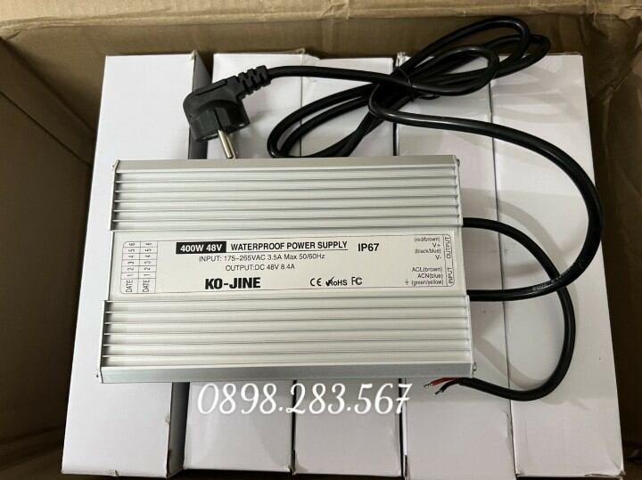 Nguồn chống ẩm 1 vỉ siêu âm 48v-8.4a-sử dụng lắp máy tạo ẩm 1 vỉ siêu âm