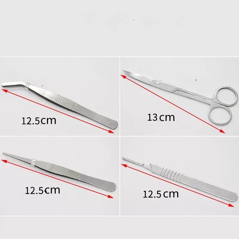 BỘ TIỂU PHẪU Y TẾ 7 MÓN DỤNG CỤ TẶNG 2 MÓN