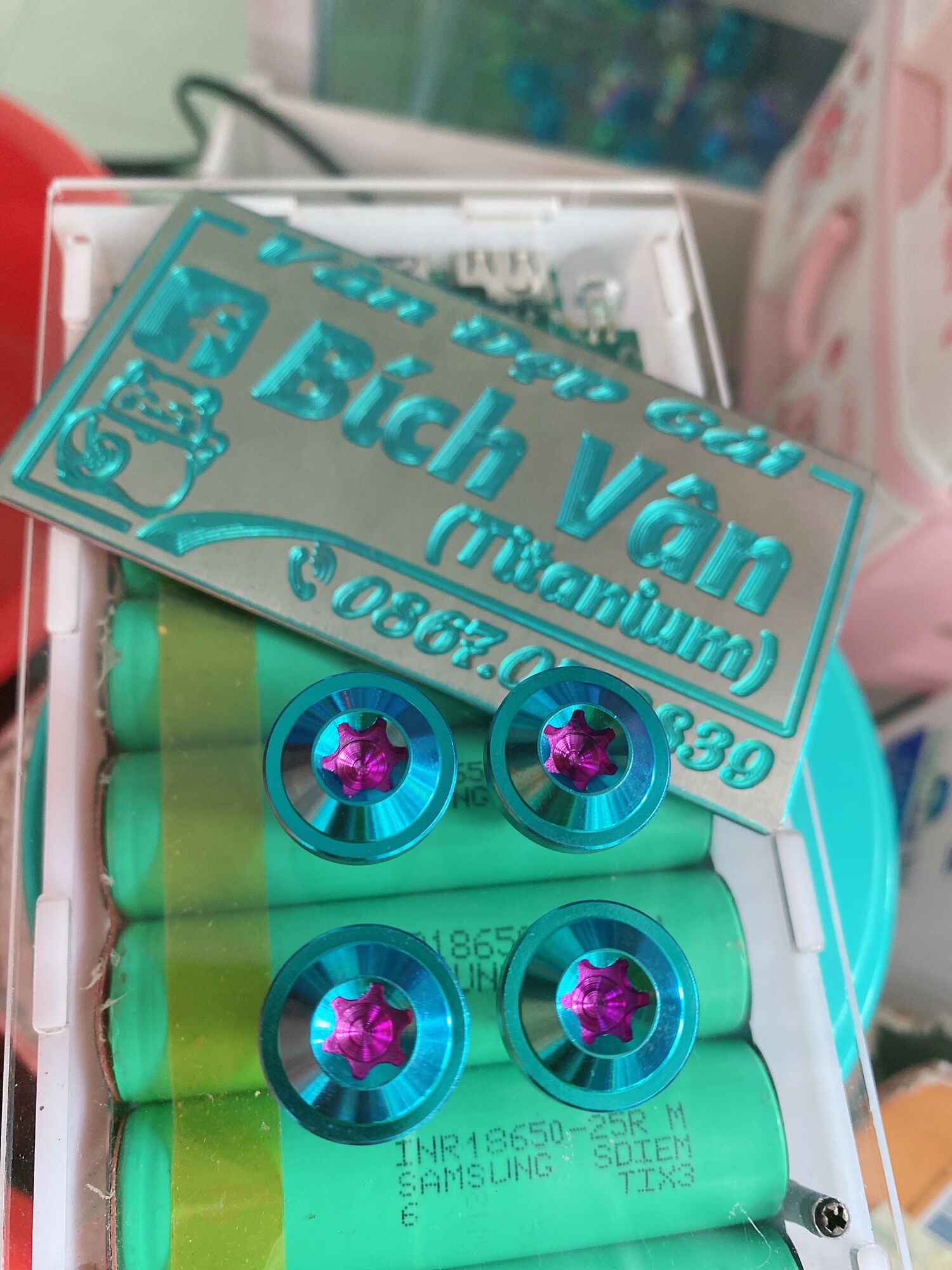 Combo 4 ốc dè sau Exciter