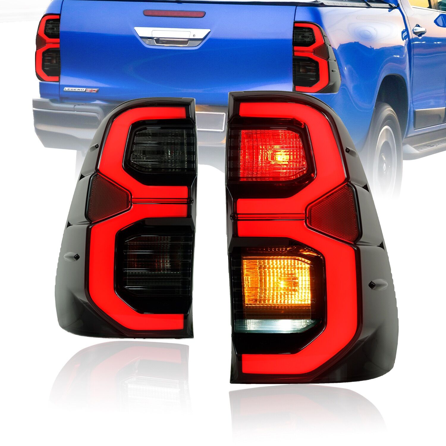 Đèn led hậu xe toyota hilux lắp đời 2016 đến 2021 hàng cắm giắc