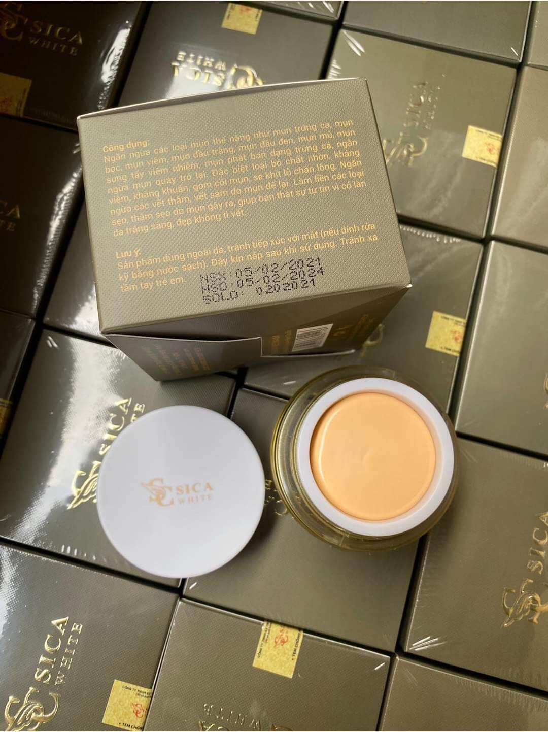 (Hàng sẵn Chính Hãng) Face Mụn Sica White