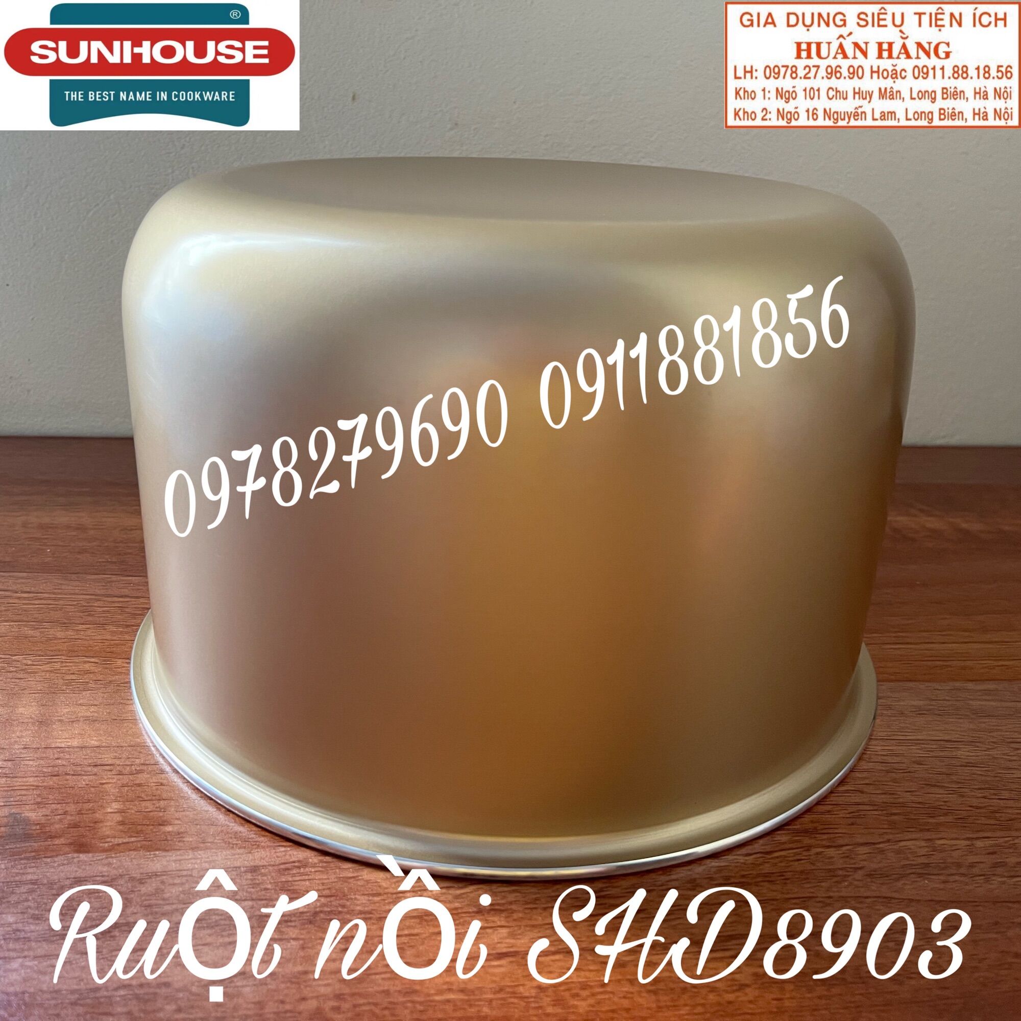 Ruột Nồi cơm điện tử Sunhouse mama 1.8 lít SHD8903