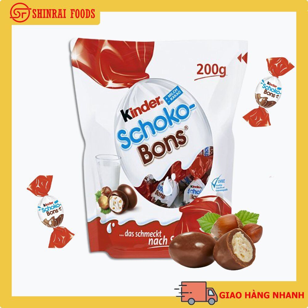 Socola schoko bons Kinder Đức- 200gr