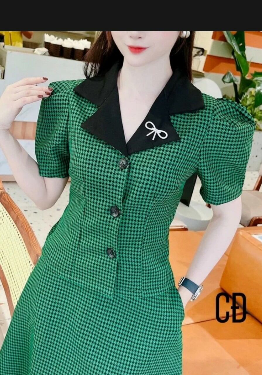 Đồ  nữ họa tiết  ca rô cao cấp