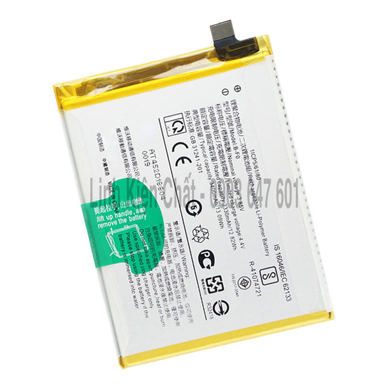 Pin cho điện thoại Vivo V11 Vivo 1804 3400mAh Zin