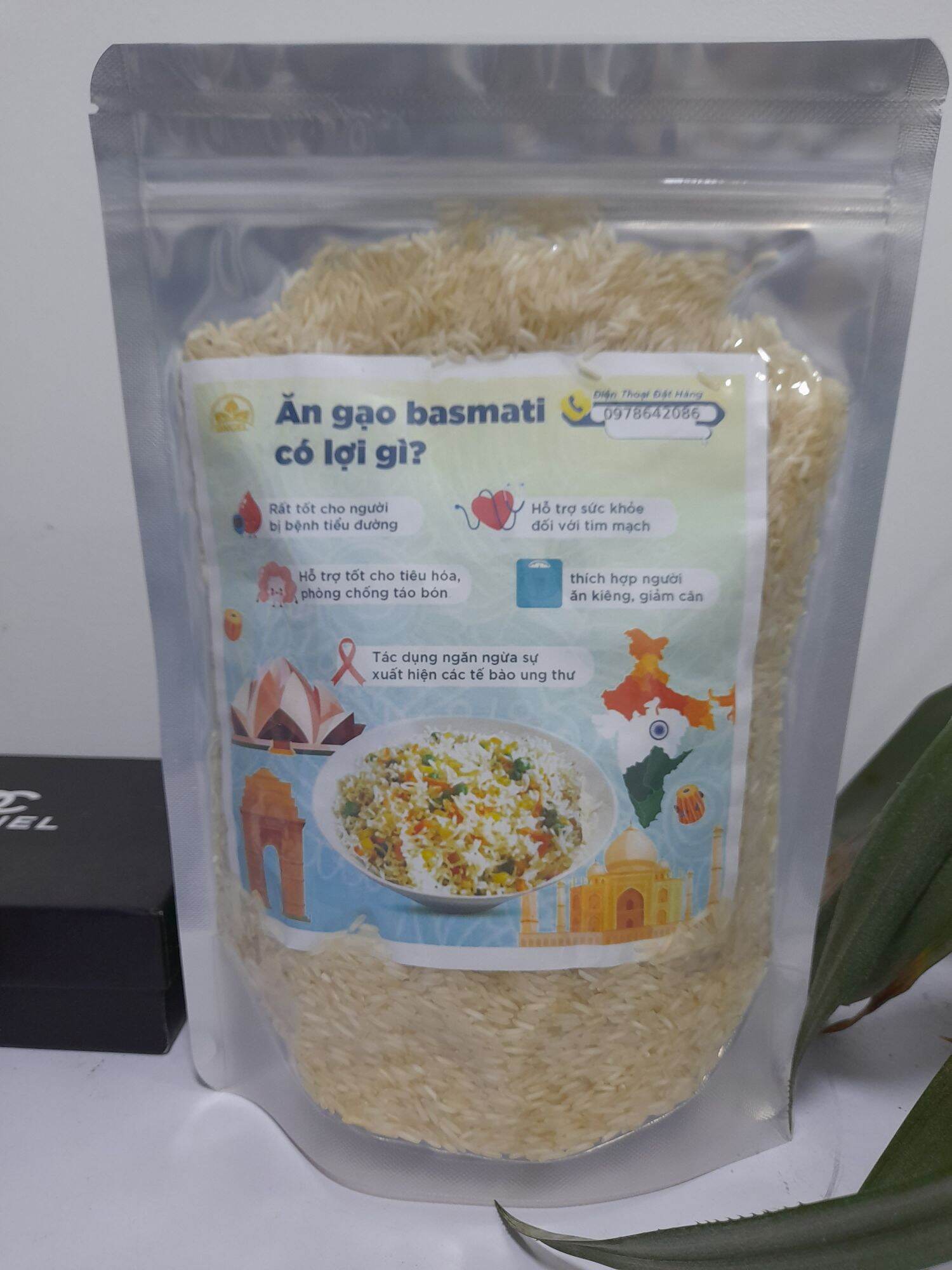 Gạo Basmati - Gạo nhập khẩu từ Ấn Độ 1kg