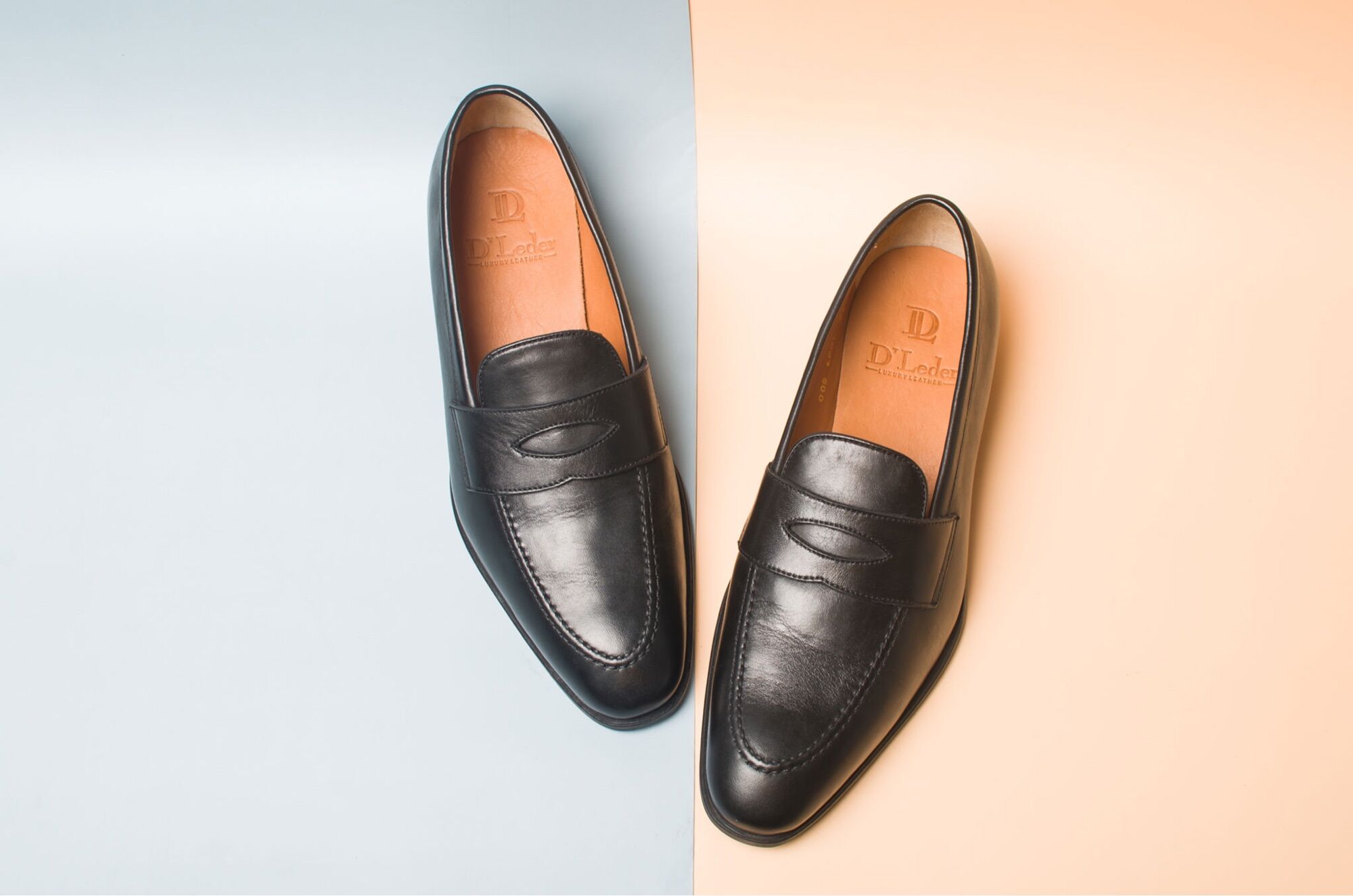 Giày Lười Loafer Chất Liệu Da Bê Nhập Khẩu Cao Cấp (009 LFDL)