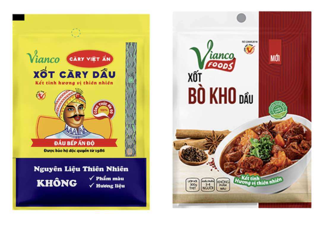 Xốt cà ri dầu/Bò kho dầu Vianco gói