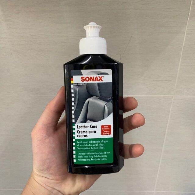 Kem dưỡng ghế da sonax 291141 250ml