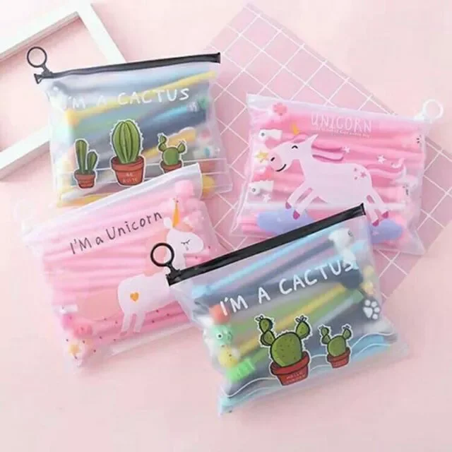 Set 20 bút nước đầu thú kèm túi