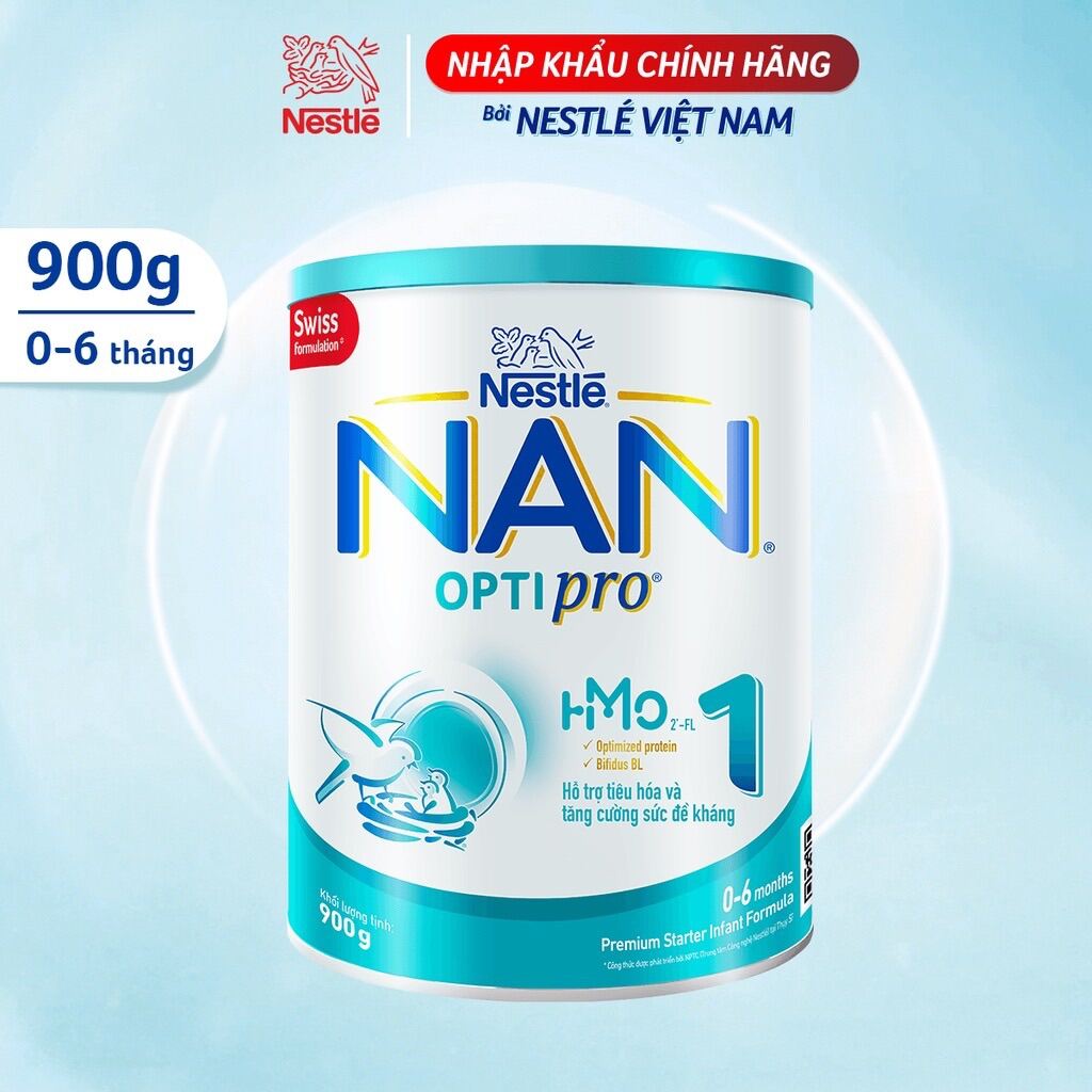 Date 30 01 2023 Sữa Bột NAN OPTIPRO 1 HM-O Lon 900g