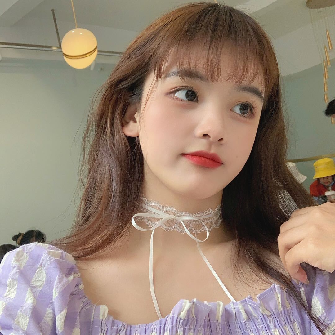 Choker ren phối nơ nhỏ siêu xinh