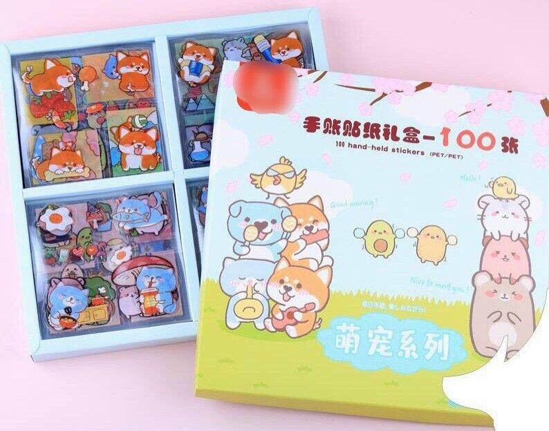STICKER HỘP 100 MIẾNG