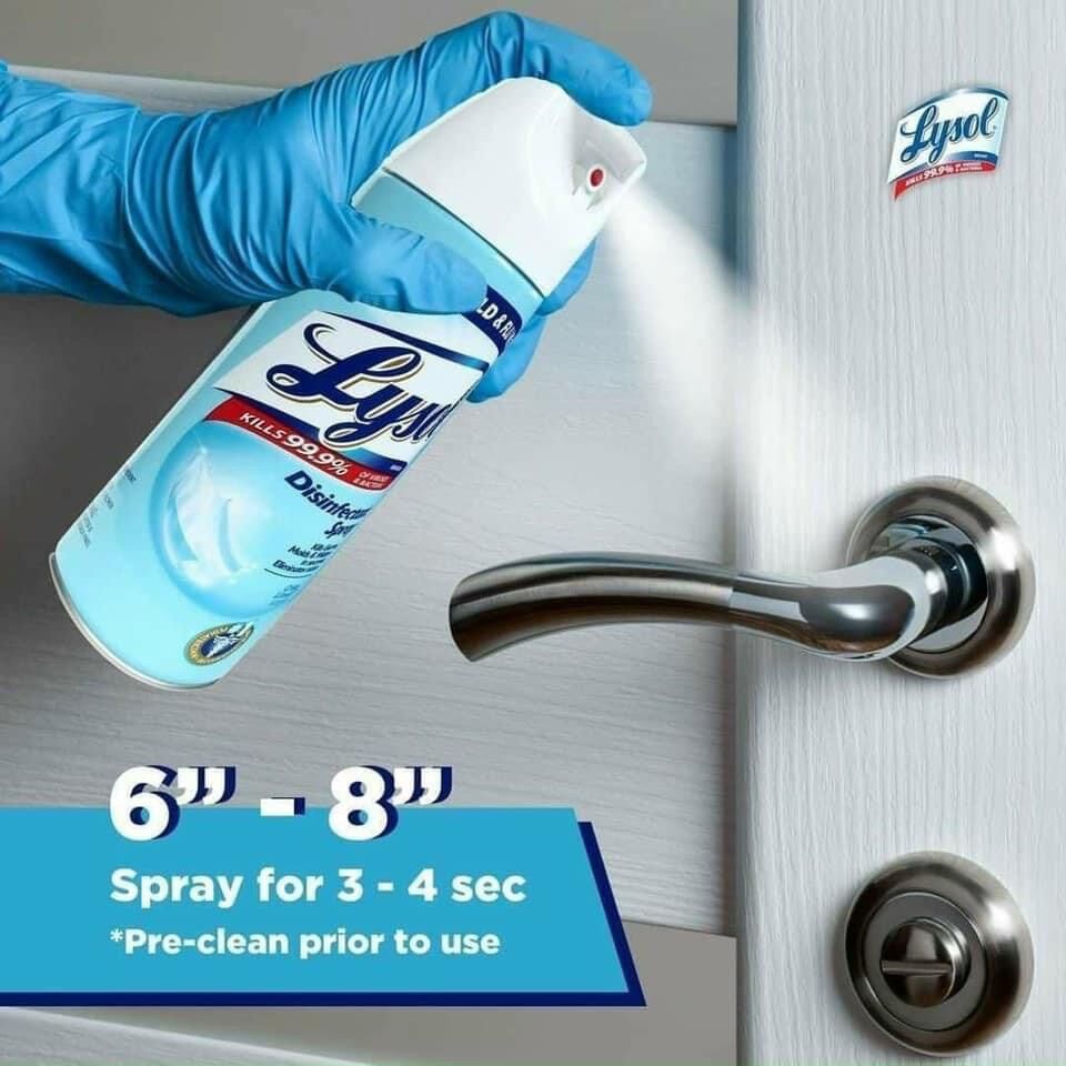 XỊT PHÒNG DIỆT KHUẨN LYSOL