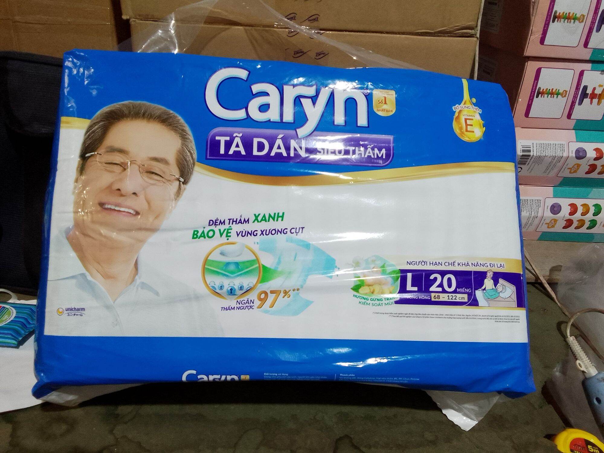 Tả dán người lớn Caryn size L 20 miếng