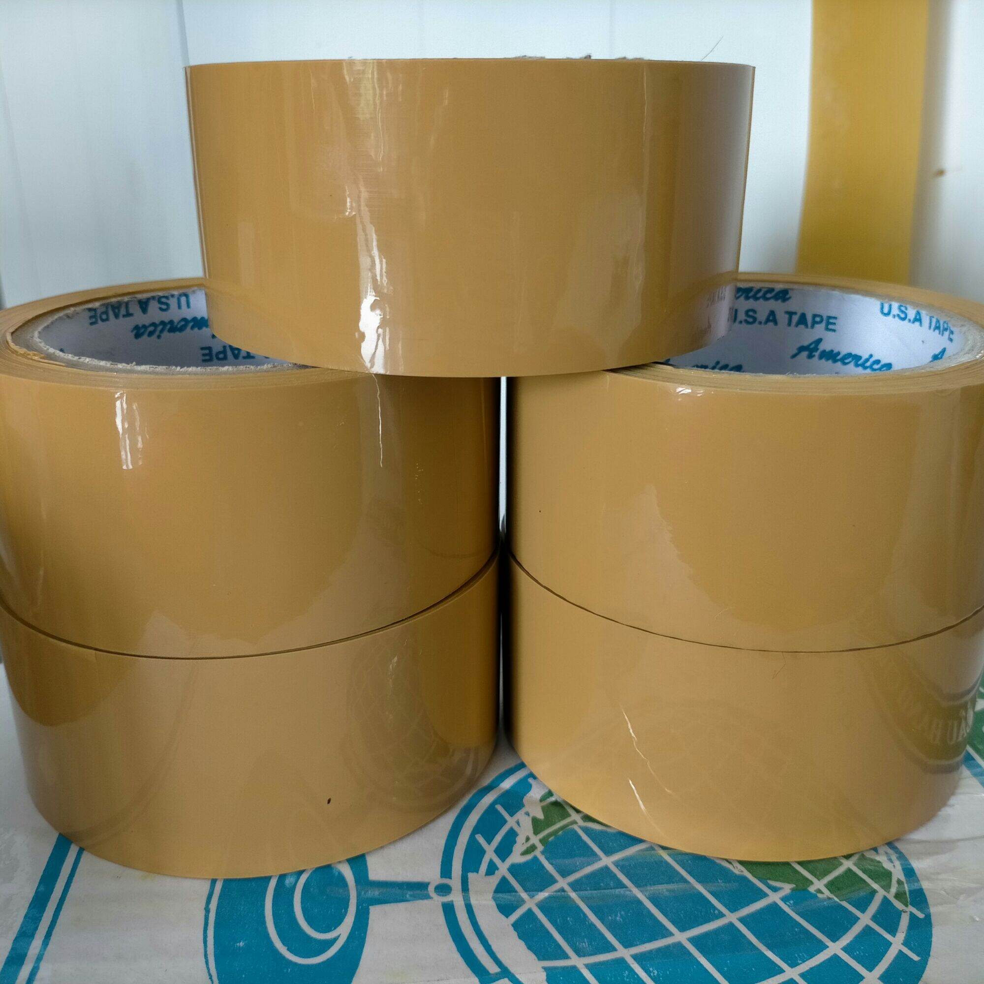 6 cuộn Băng keo trong/ đục 100yard