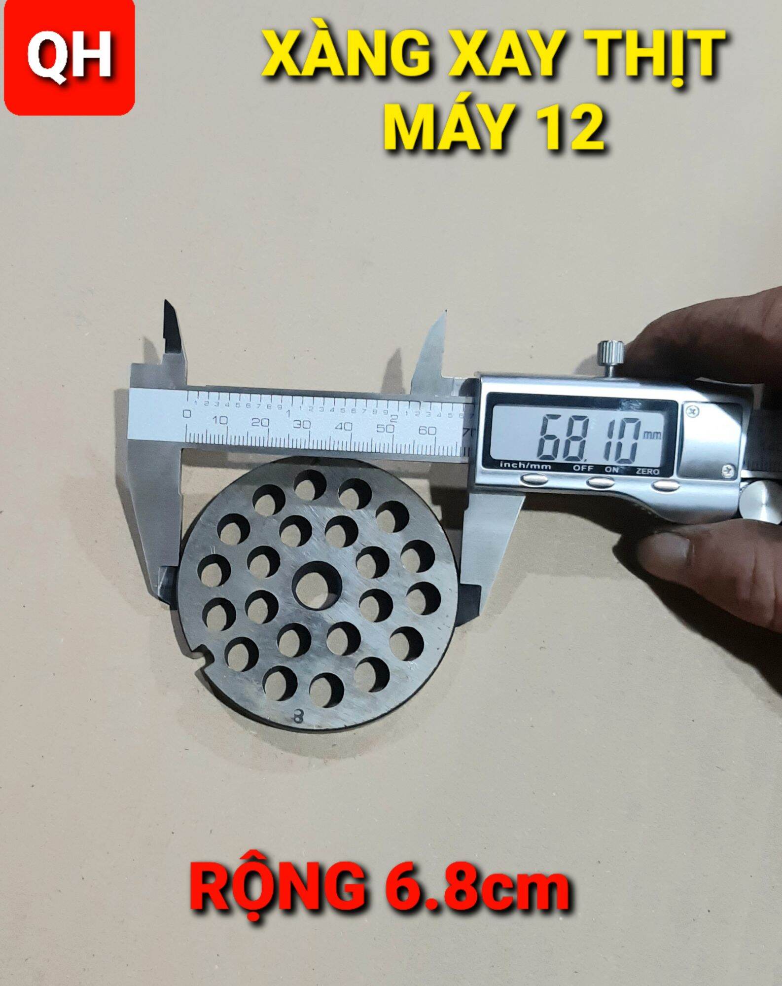 Bộ dao xàng máy say thit máy 12 lỗ 7ly