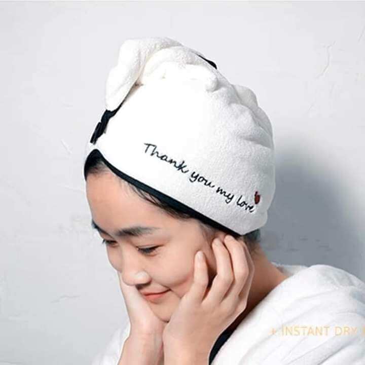 Set 2 chiếc Khăn cuốn tóc ,Khăn gội đầu ,khăn cuốn tóc siêu khô , khăn ủ tóc , đầu ủ tóc nhanh khô siêu thấm, Gia Dụng giá rẻ NC