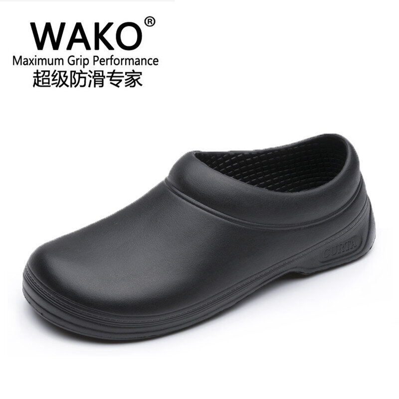 Giày Chống Trượt Wako Giày Đầu Bếp Giày Chuyên Dùng Cho Nhà Bếp Chống Dầu Chống Nước Chịu Mài Mòn Chống Trơn Trượt Giày Làm Việc Nam Nữ