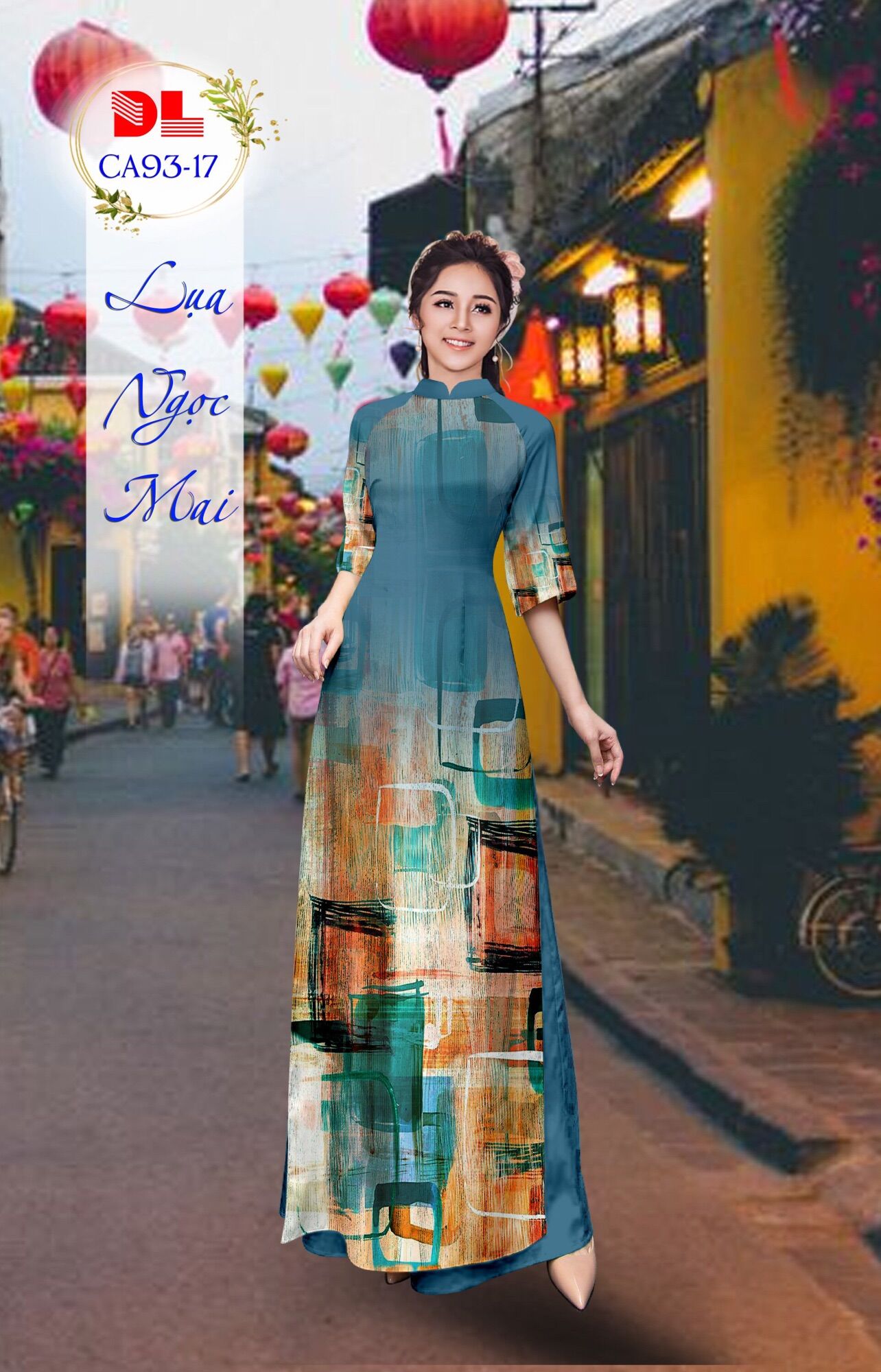 Vải áo dài lập thể