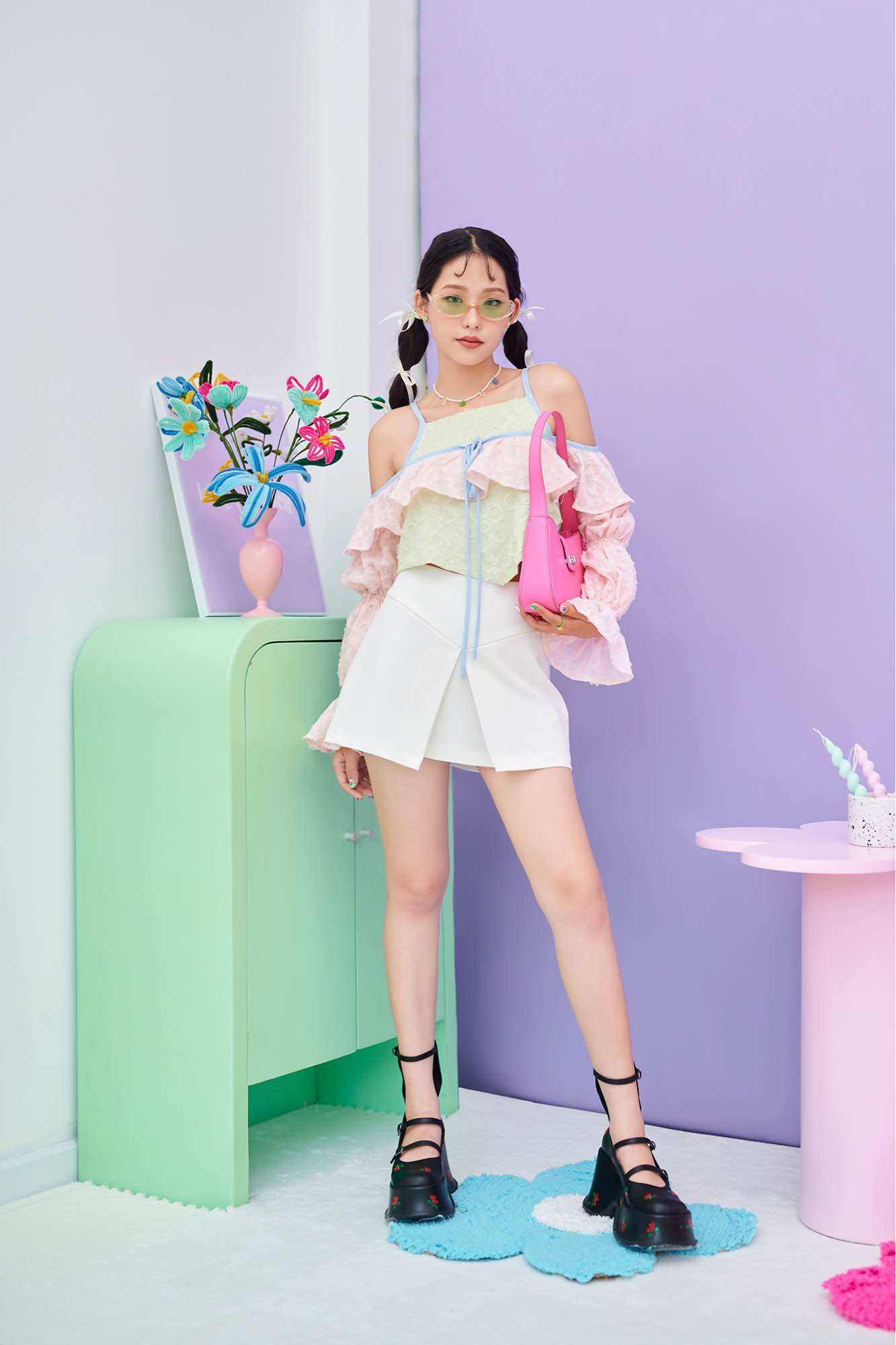 Áo kiểu tay bồng trễ “CINDER TOP”  by Gum tailor