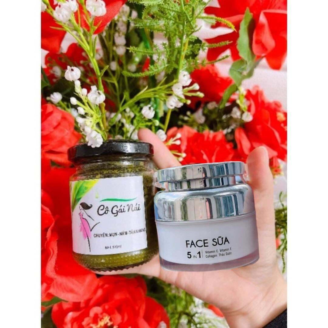 COMBO CHUYÊN NÁM - TÀN NHANG + kem FACE SỮA Cô gái núi