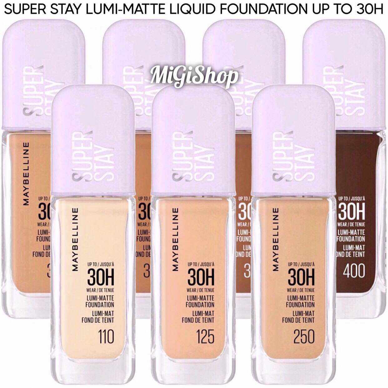 Kem Nền Dạng Lỏng Maybelline Super Stay Lumi Matte Liquid Foundation Up To 30H 30ml