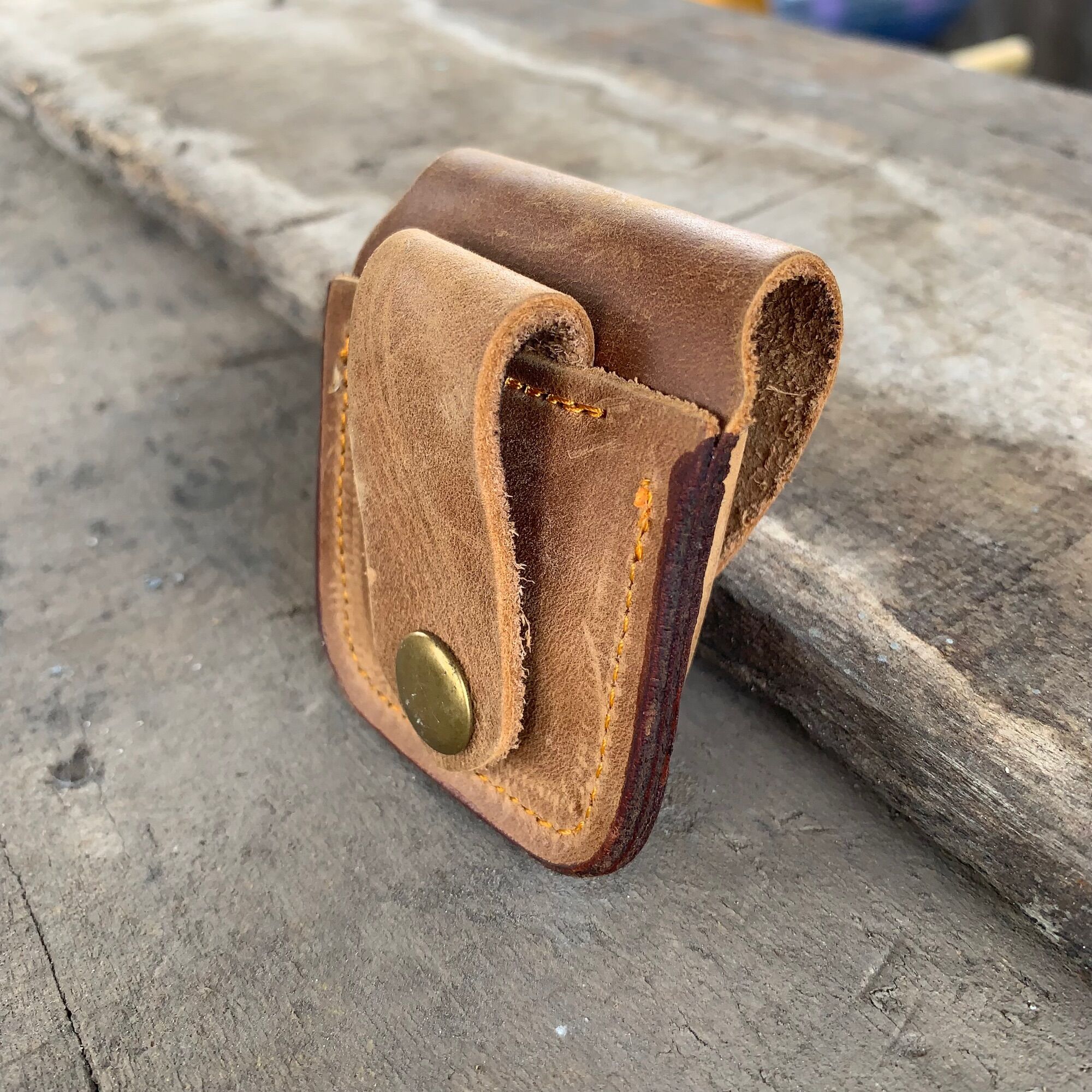 [HCM]Bao Da Bật Lửa Zippo Giá Rẻ | TRAN LEATHER