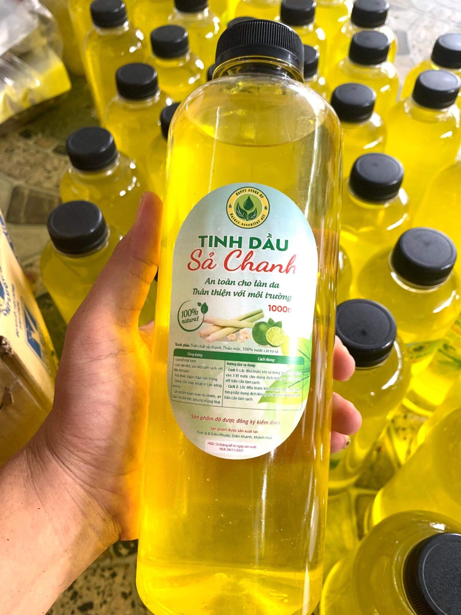 Tinh dầu sả chanh