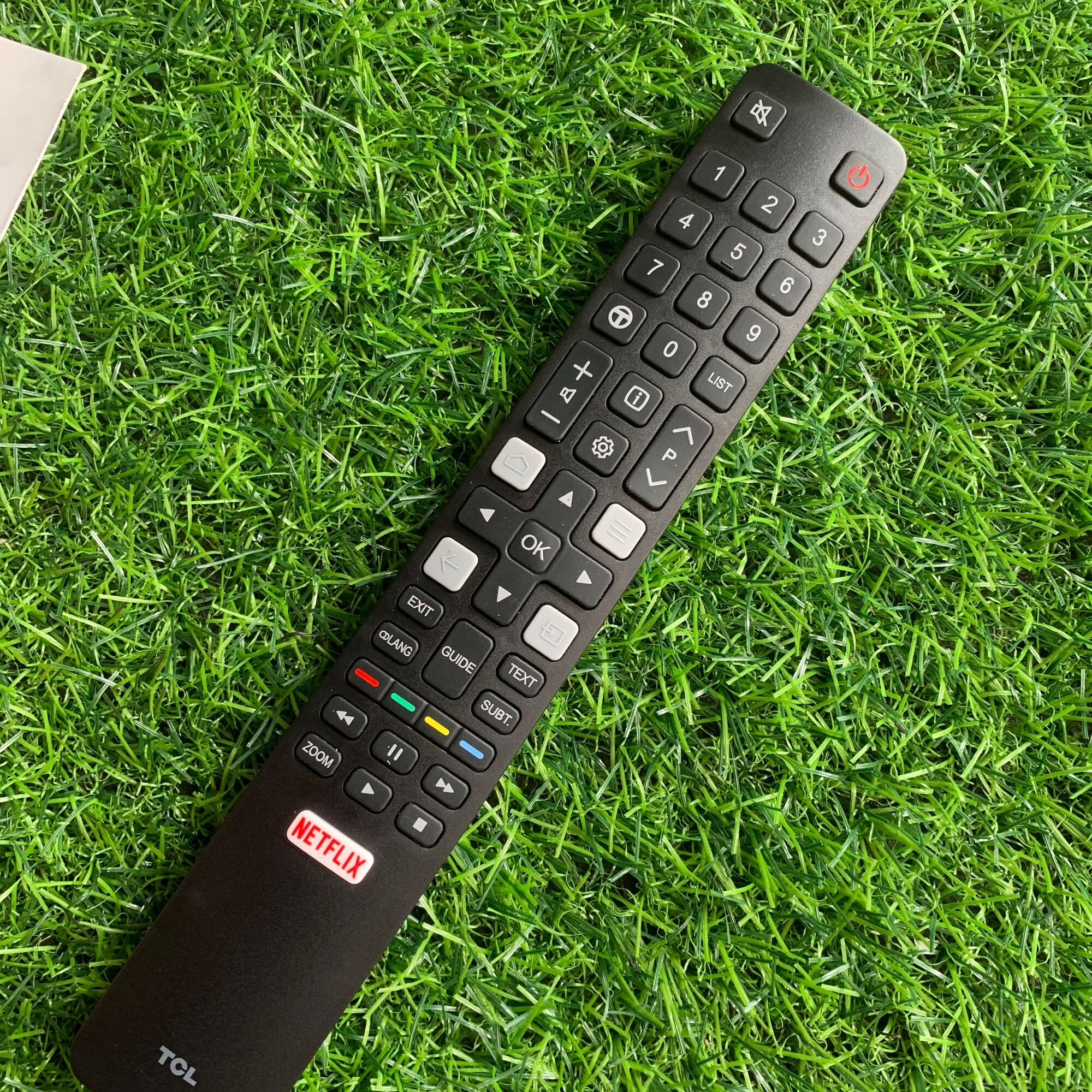 Điều khiển tivi TCL smart Chính hãng 100% [ tặng kèm pin] remote tivi tcl dài dẹt, có bảo hành...